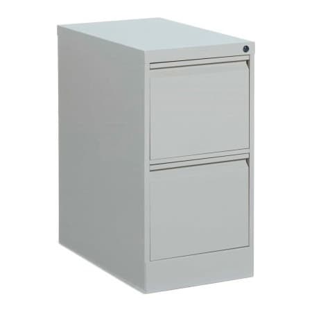 Gec Global 1900 Series Freestanding File/File Pedestal 15"W x 22-5/8"D x 27-5/8"H Light Grey 19FP23FF-LGR